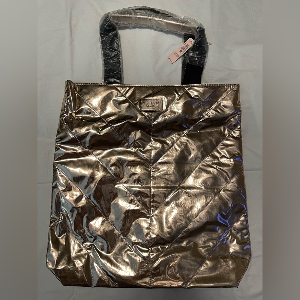 Victoria’s Secret Rose Gold Tote Bag